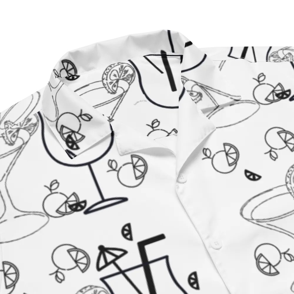 Hawaiian Style Shirt, Happy Hour, Button Up product image (2)