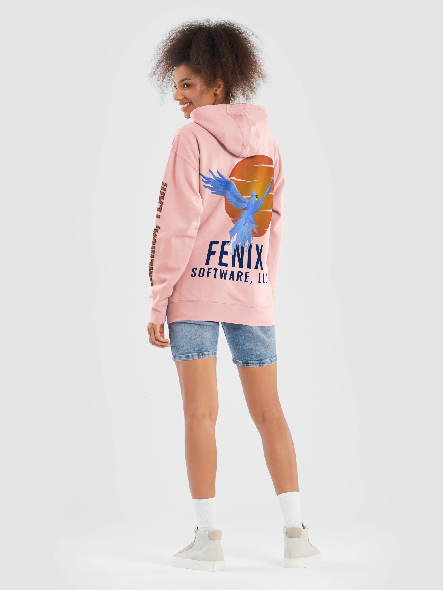 Fenix Software Phoenix Hoodie – Pink product image (8)