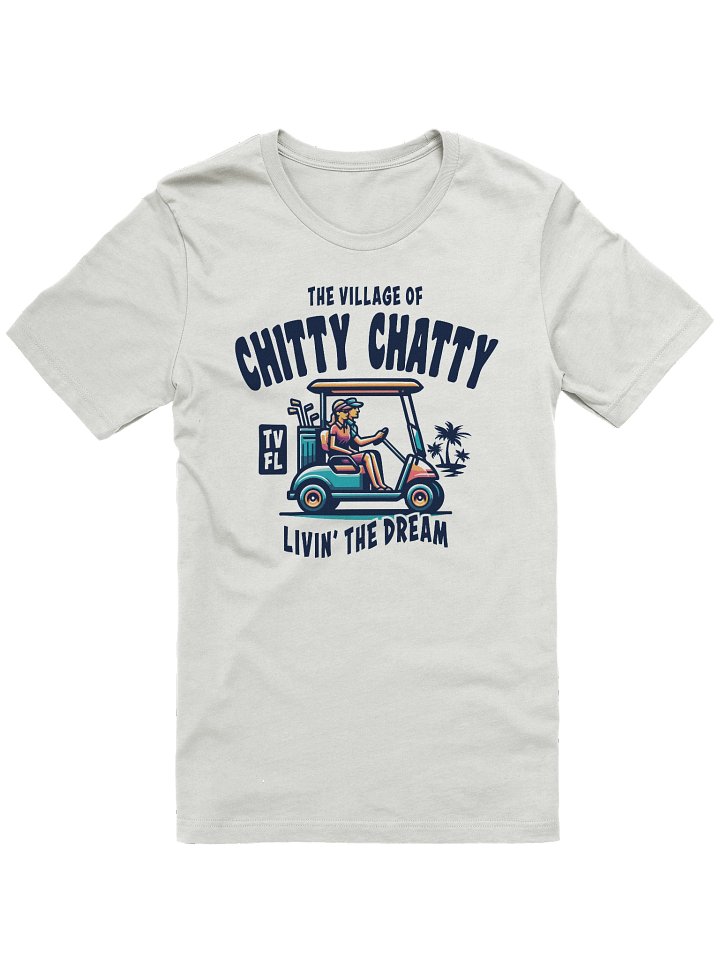 The Village of Chitty Chatty TV FL Golf Cart Design T-Shirt product image (5)