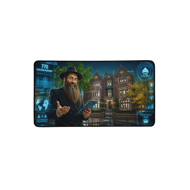 Chabad Rabbi 770 mat product image (2)