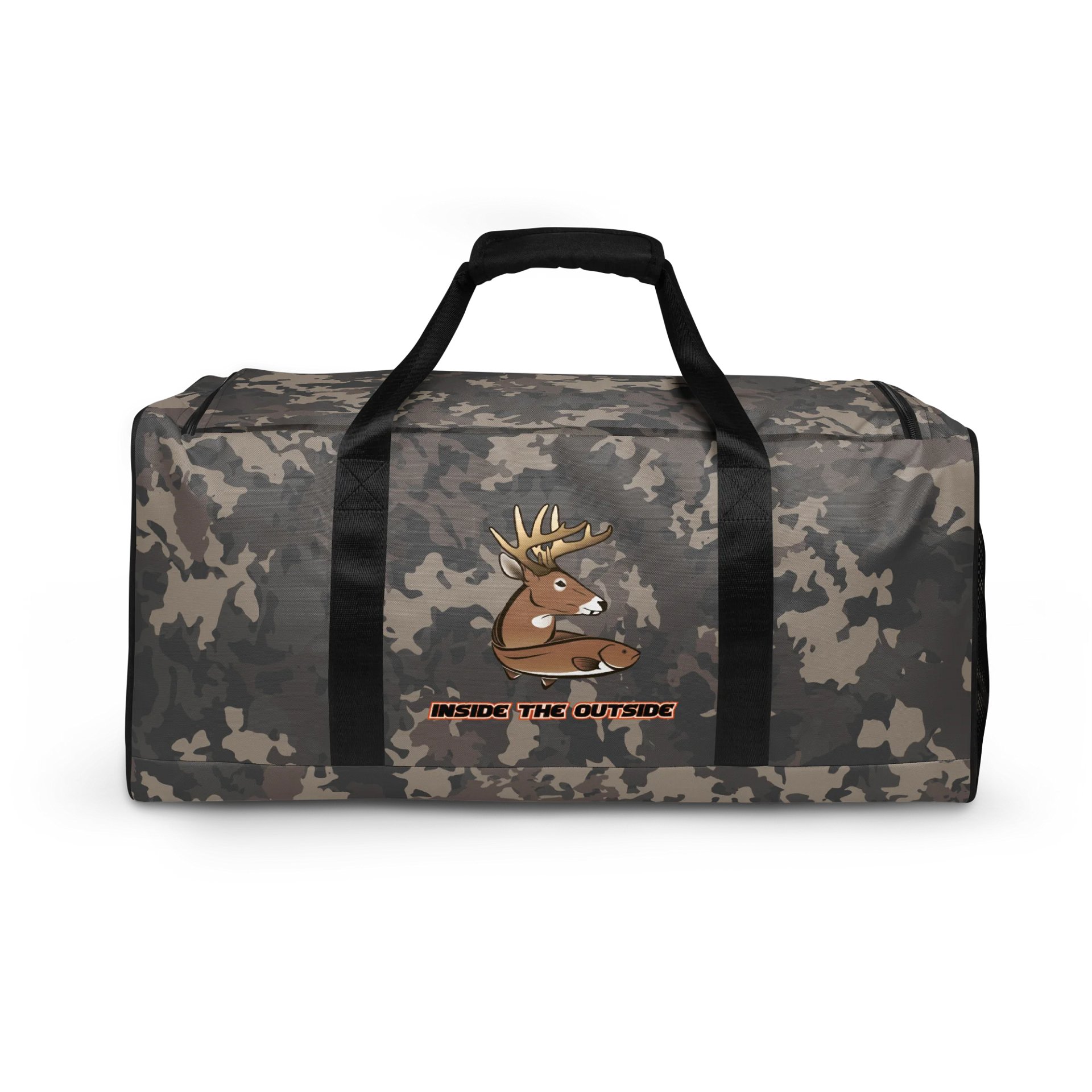 Custom Camo W/ Brown Duffle Bag product image (4)