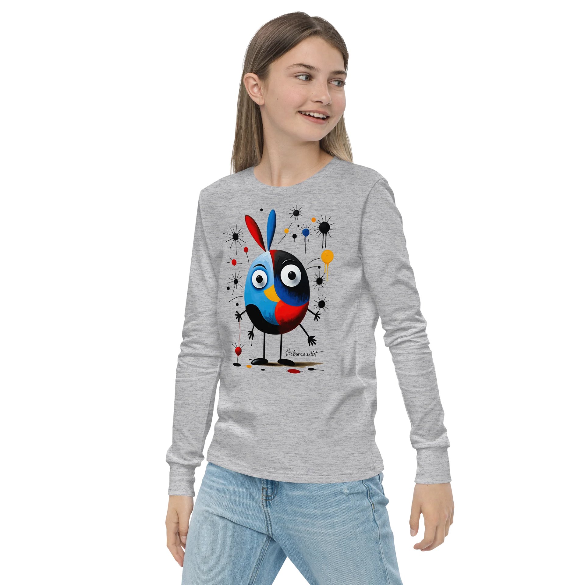 Bella+Canvas Youth Long Sleeve T-Shirt product image (3)