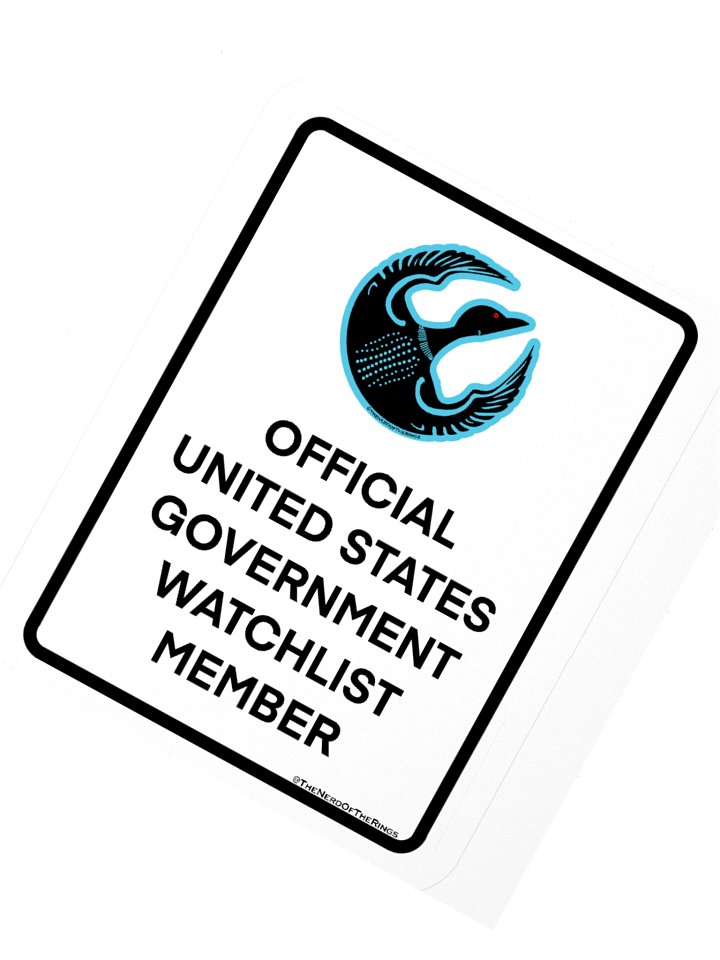 Rebel Loon Watchlist Sticker product image (4)