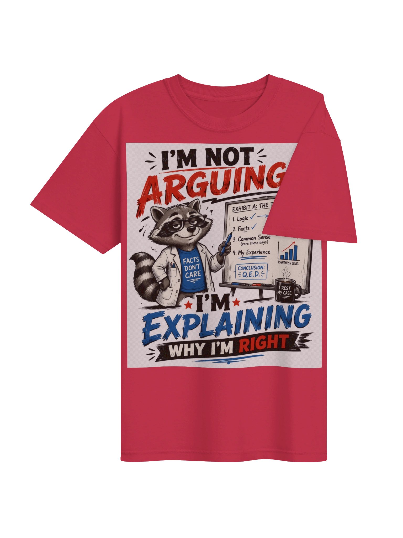 I’m Not Arguing I’m Explaining Why I’m Right Funny T-Shirt product image (43)