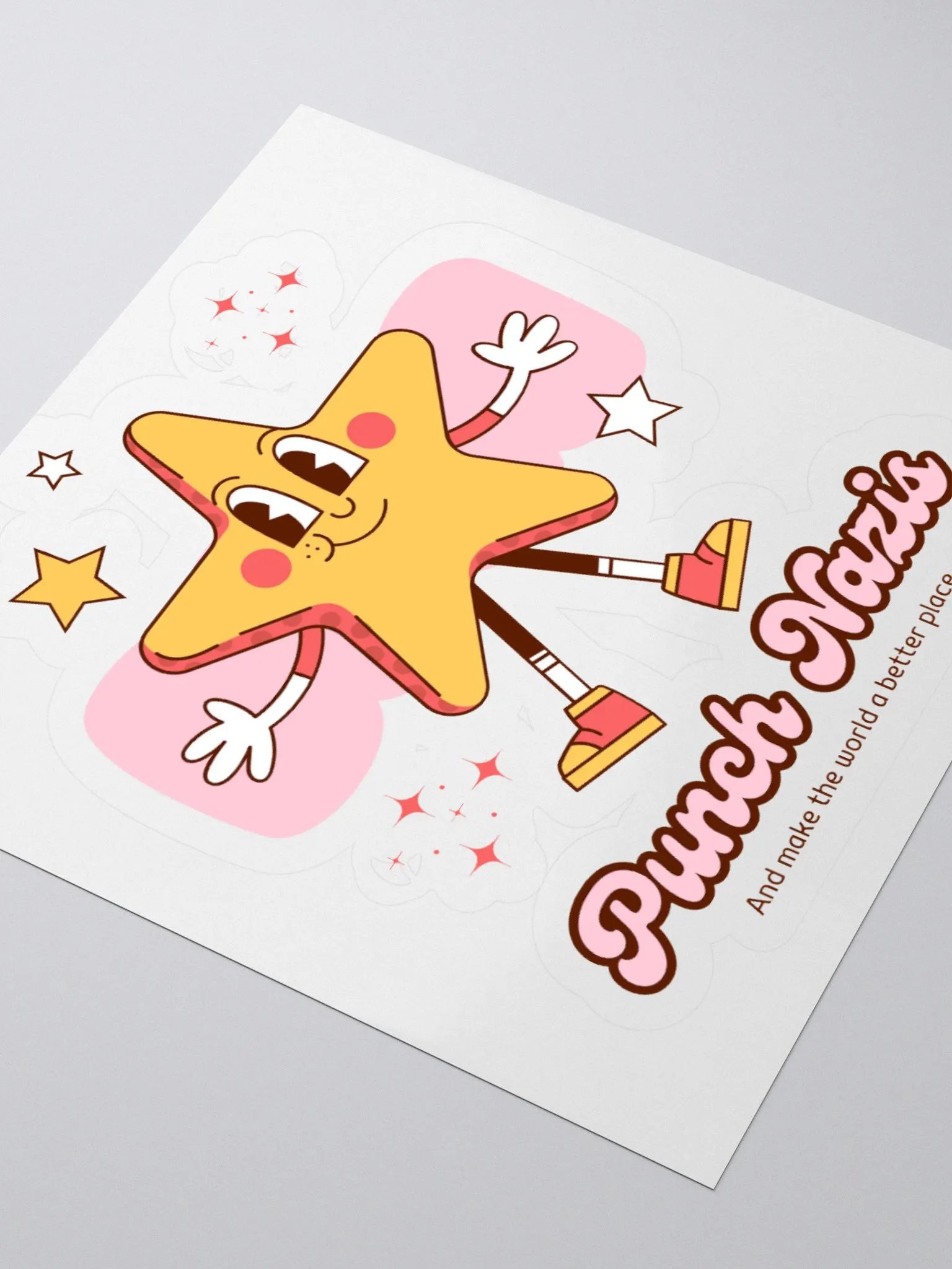 Rebel Star Kiss Cut Stickers product image (3)