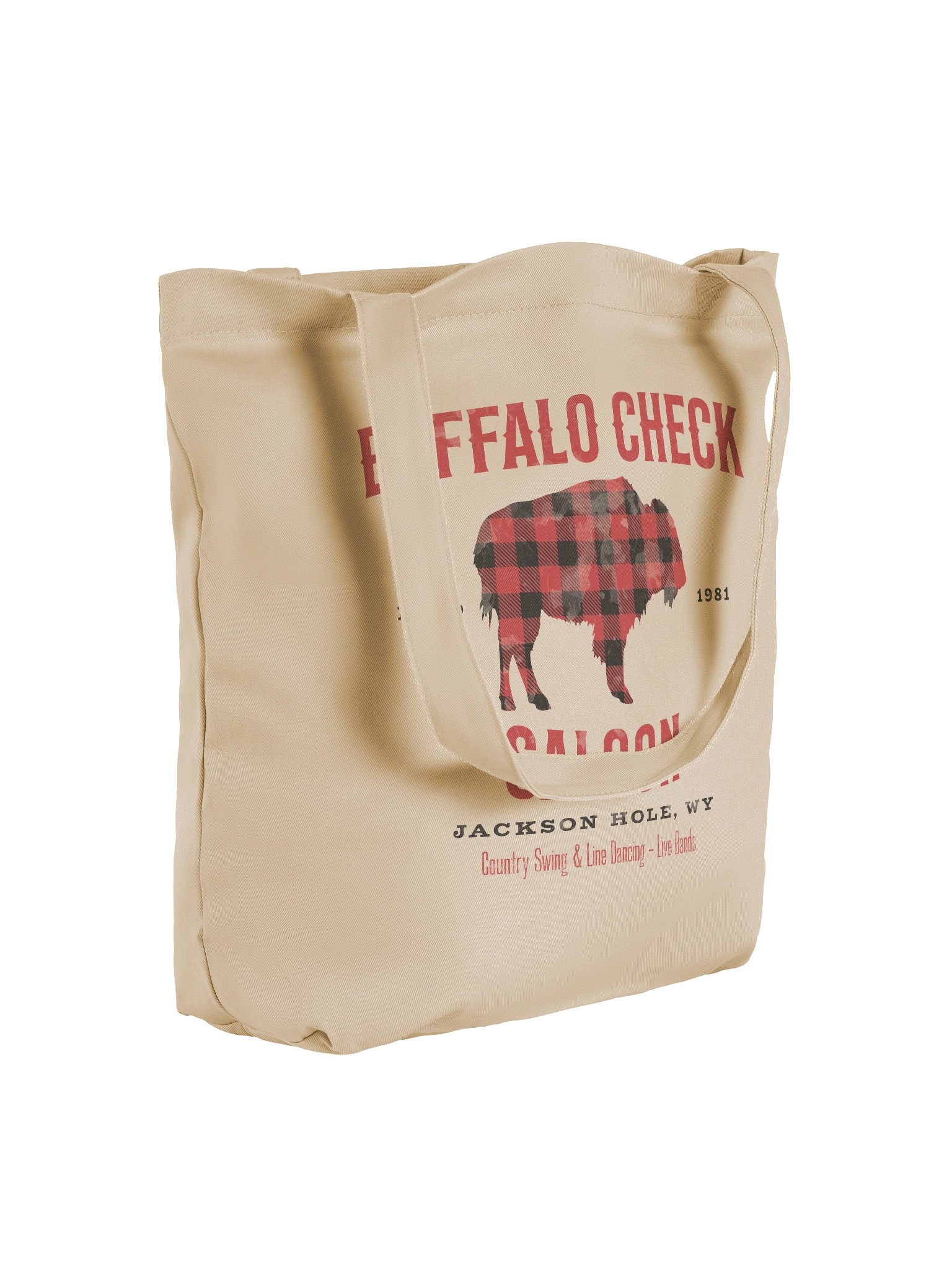 Buffalo Check Saloon • Canvas Tote product image (4)