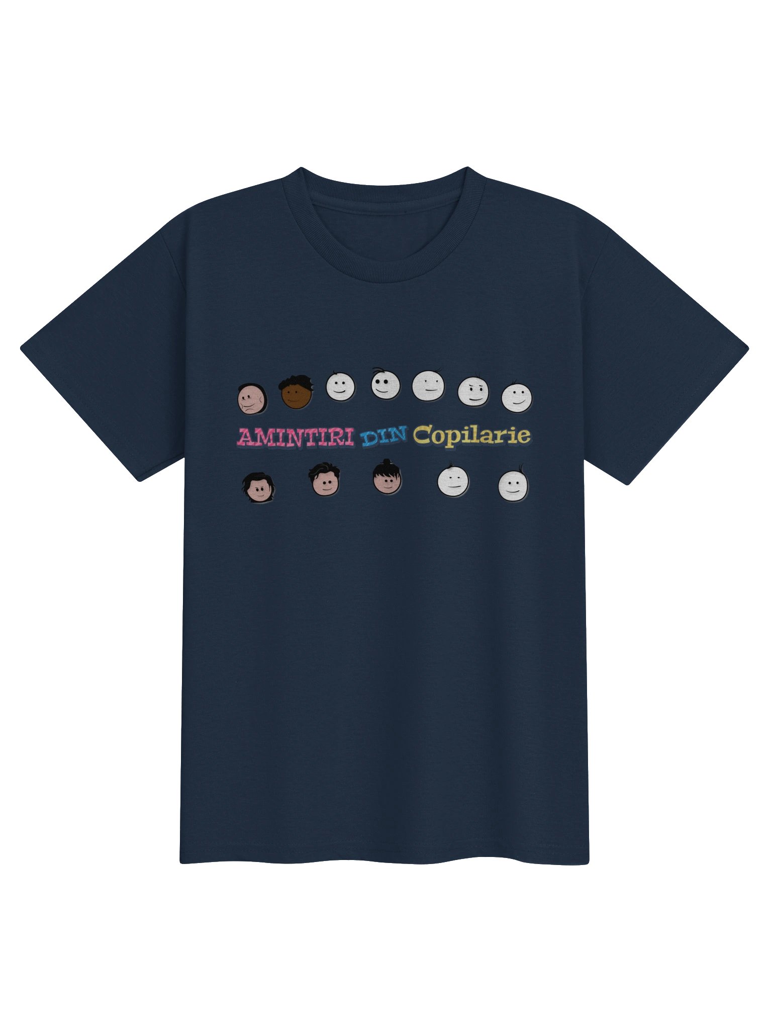 Tricou Albastru „Amintiri Din Copilărie” – Personajele product image (1)