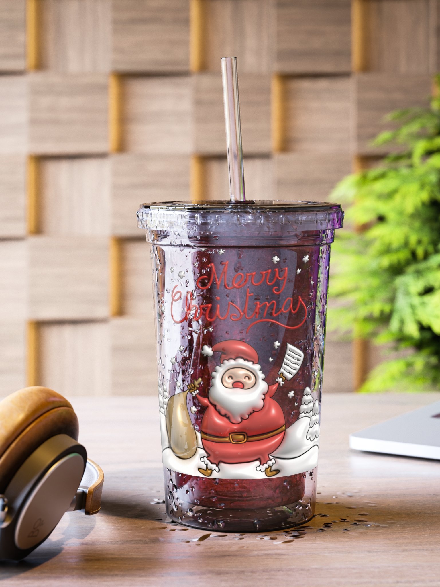 Santa's Scroll Acrylic Tumbler product image (5)