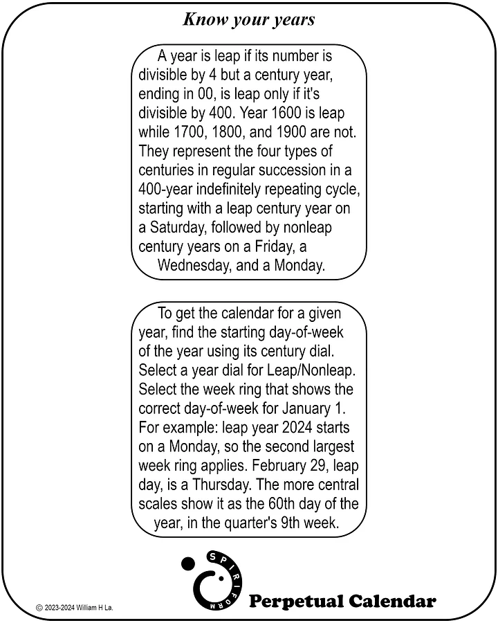 Perpetual Calendar .PNG Download Files product image (2)