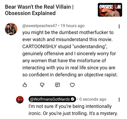 These people are insufferable.