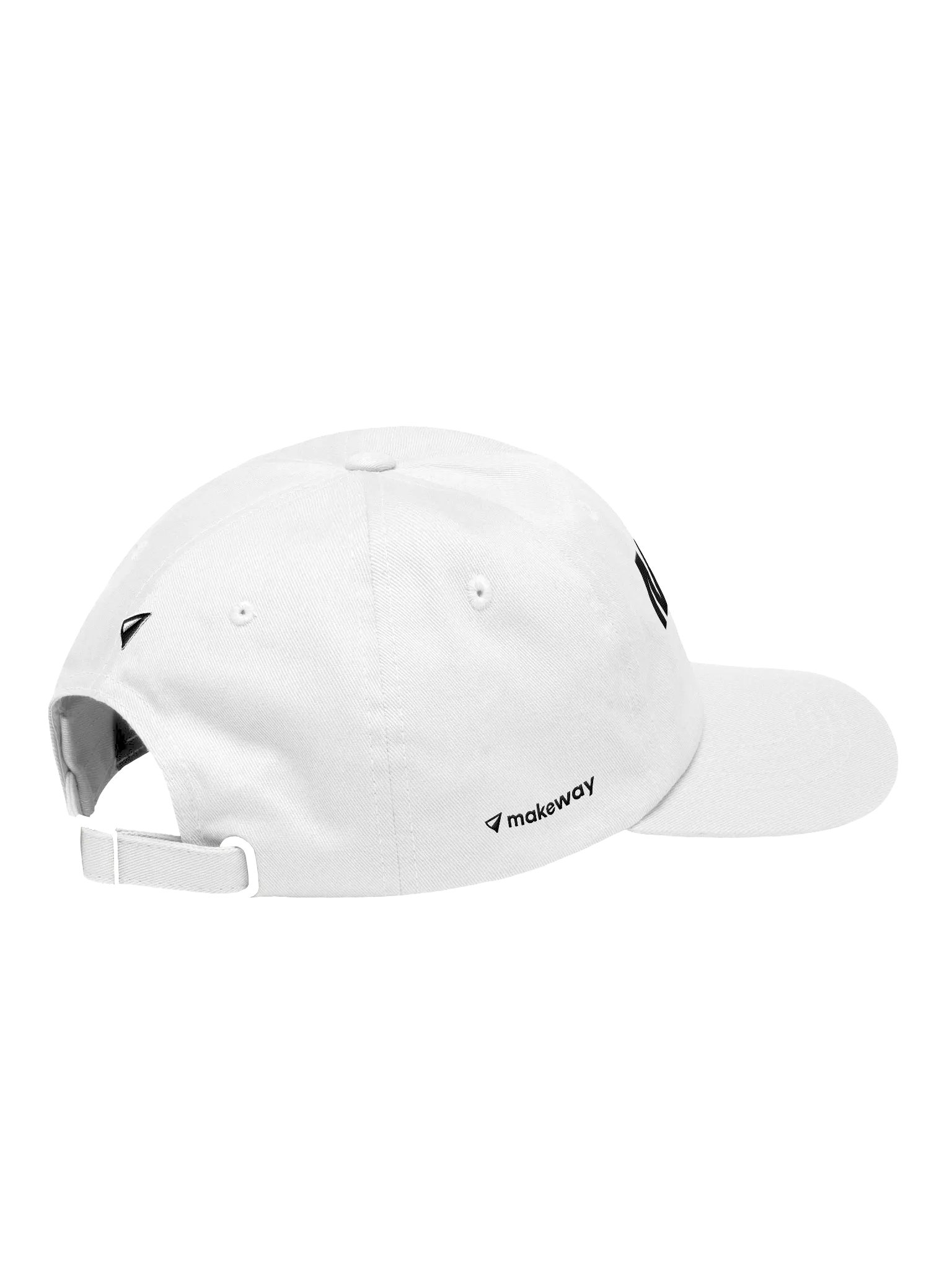 MKWY Classic Dad Hat: White product image (5)