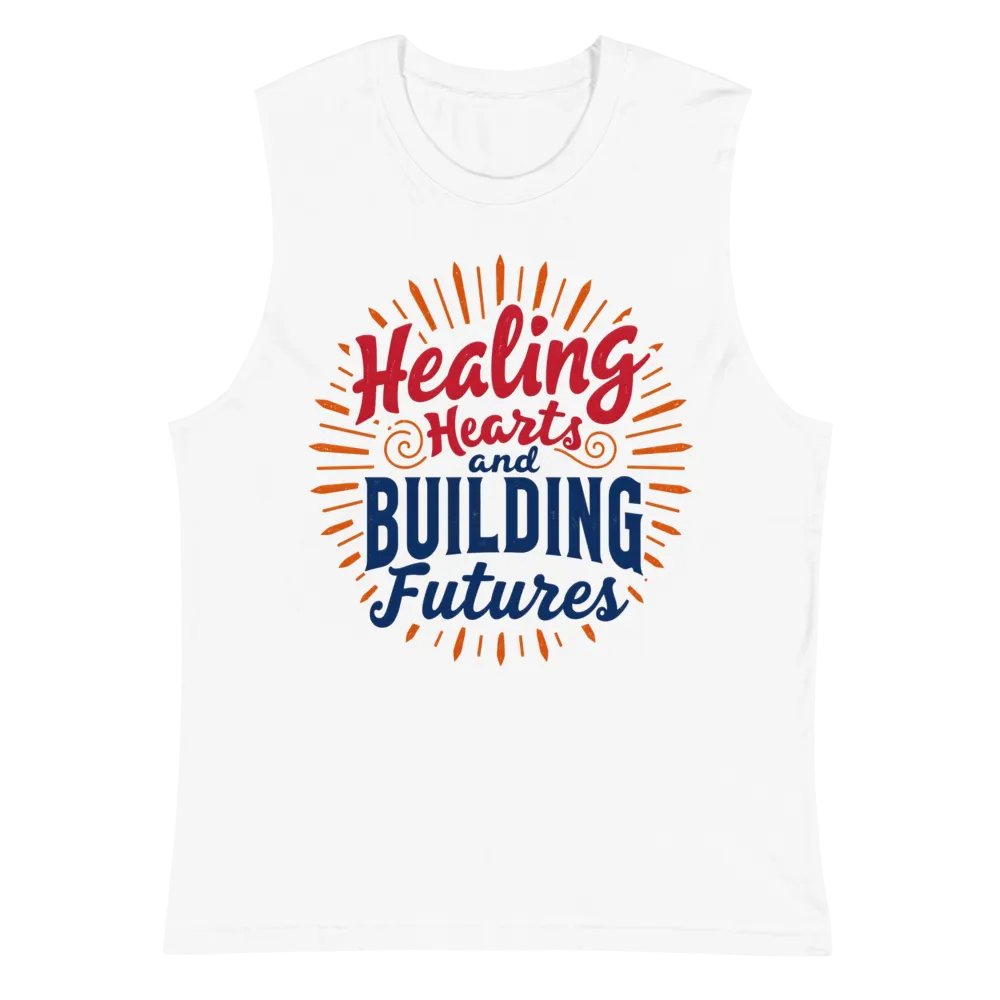 Healing Hearts and Building Futures Muscle Tank product image (6)