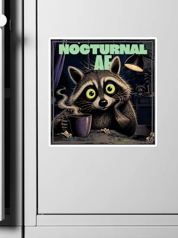 Nocturnal AF Kiss-Cut Vinyl Decal product image (2)