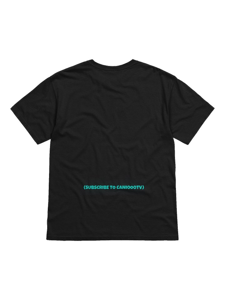 Canio0oTV Black T Shirt (Original Logo) product image (2)