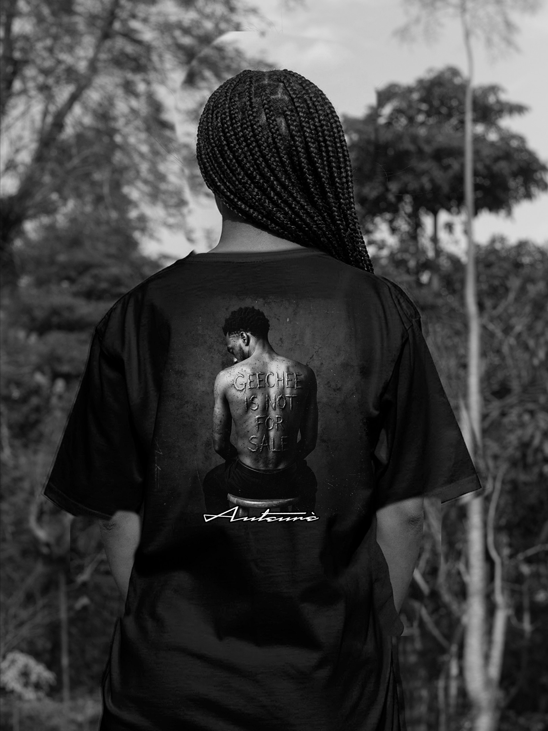 Signature Distressed Typographic Tee product image (1)