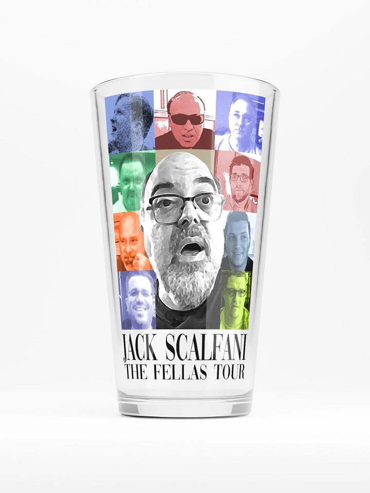 The Fellas Tour - 16 oz Pint Glass product image (1)