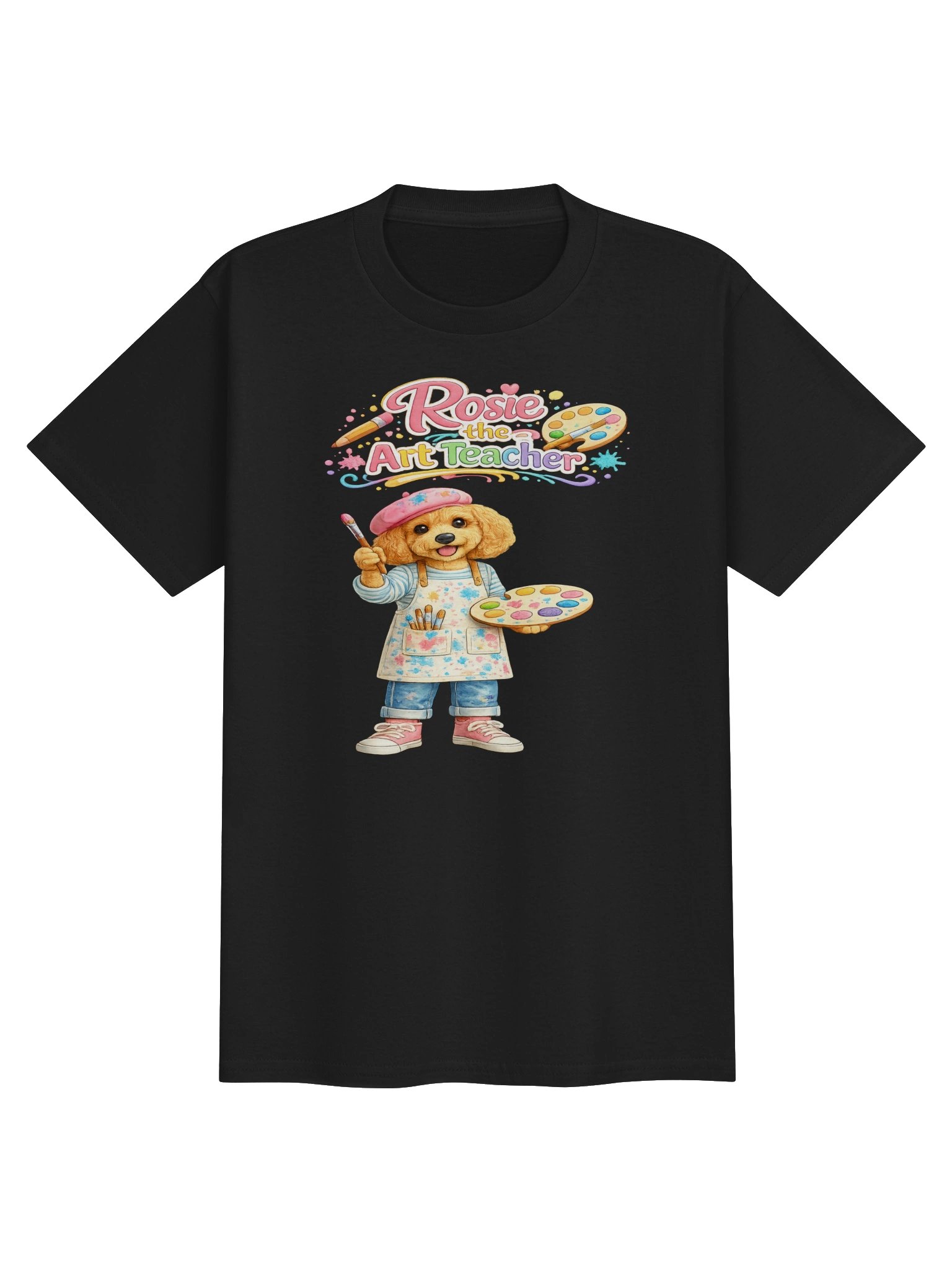 Rosie the ArtTeacher Kids Tee product image (4)