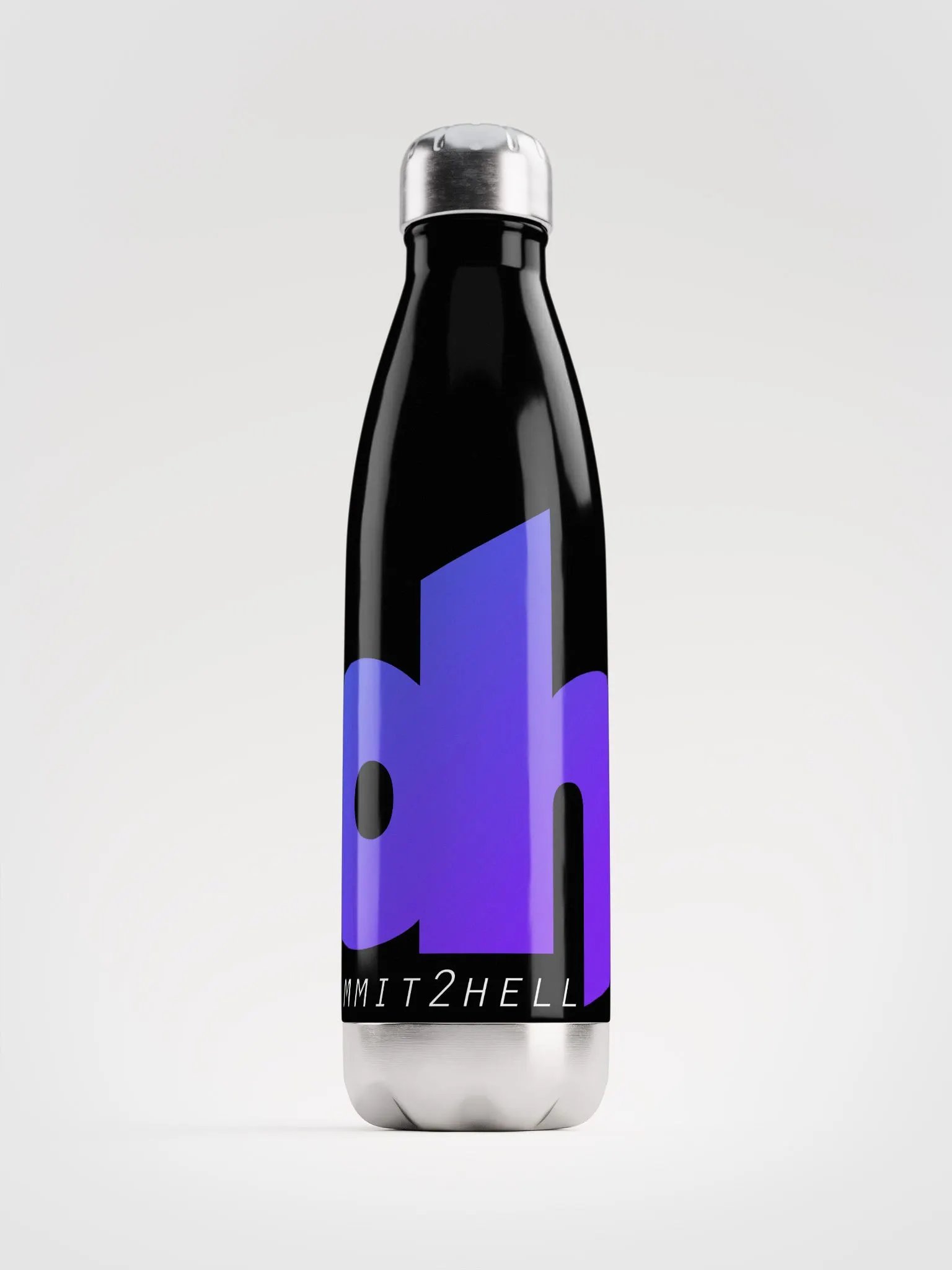 d2h Logo Stainless Steel Water Bottle product image (1)