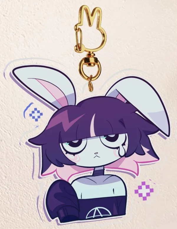 Delulu Bust Keychain product image (1)