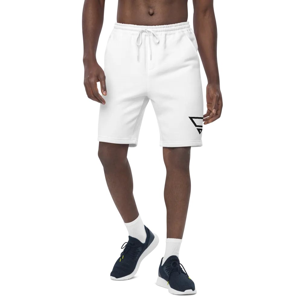 CraytoX Fleece Shorts - White product image (8)