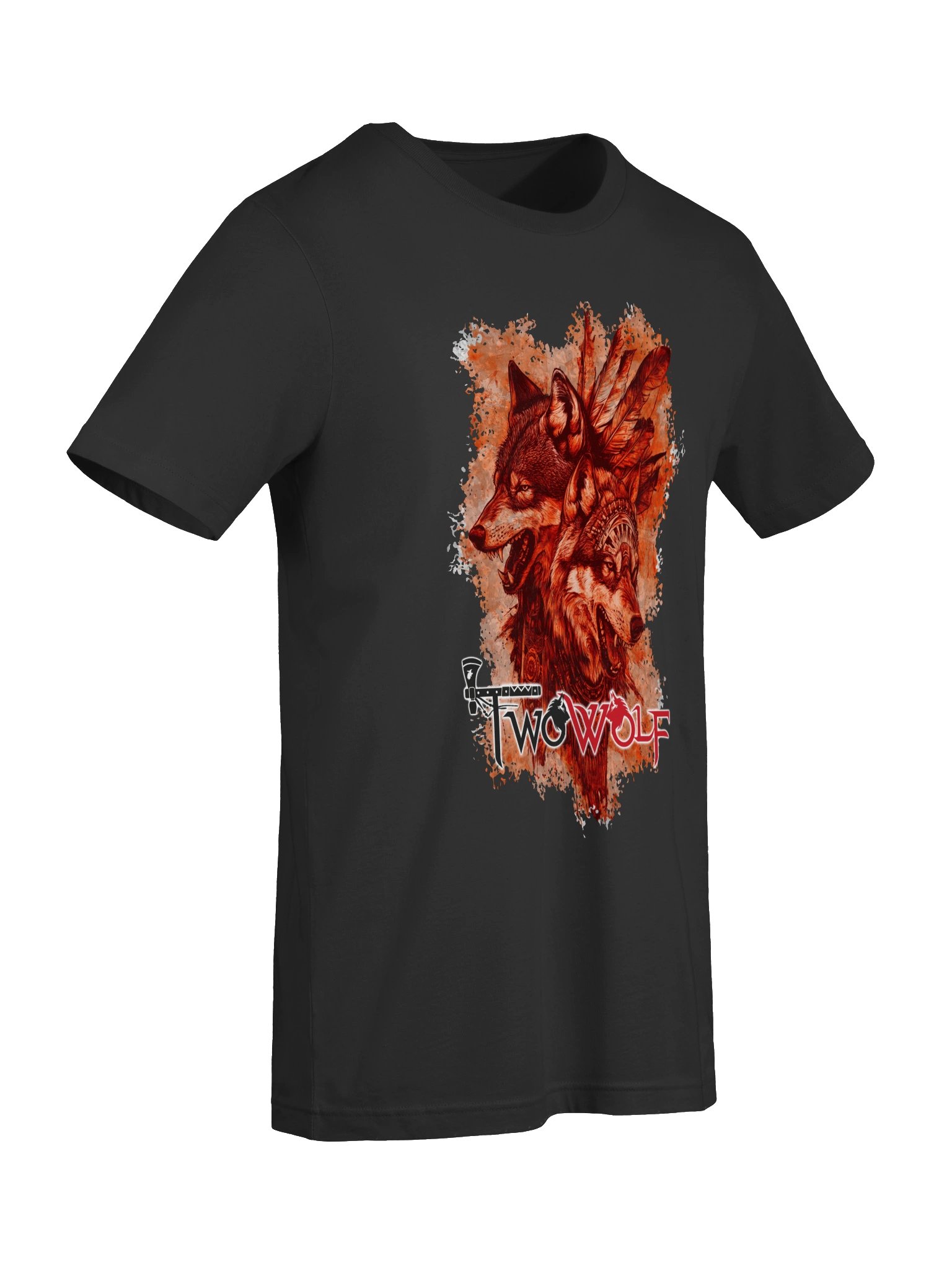 Two Wolf Art Tee product image (27)