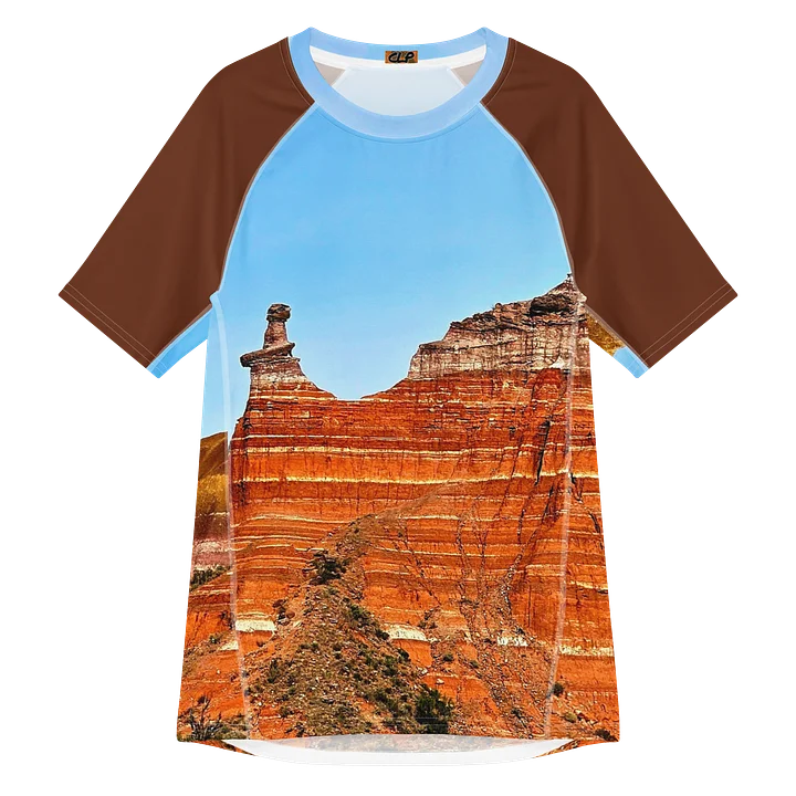 Palo Duro Canyon Men's Short Sleeve Rash Guard product image (1)