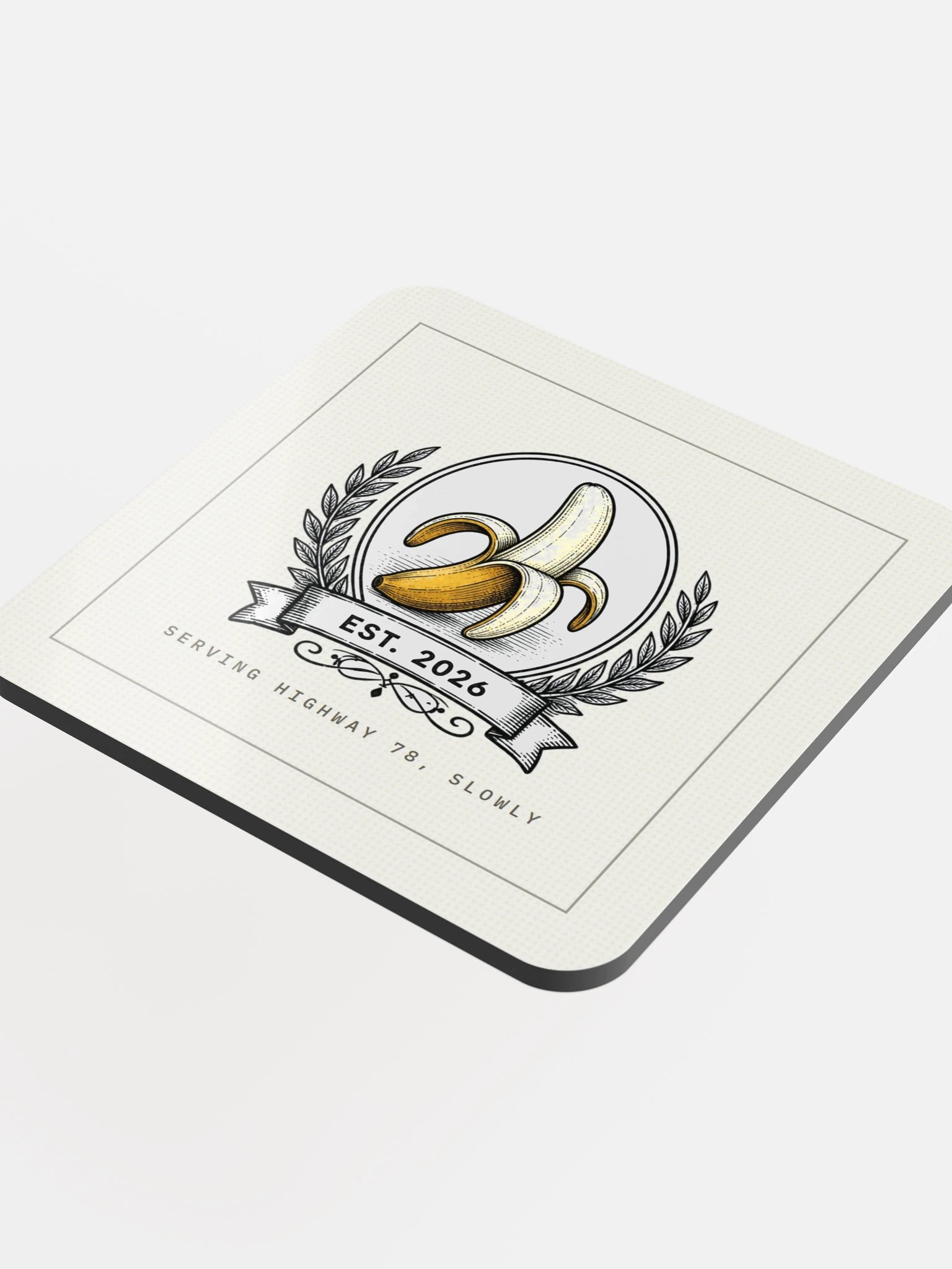 The Banana Crest Coaster product image (4)