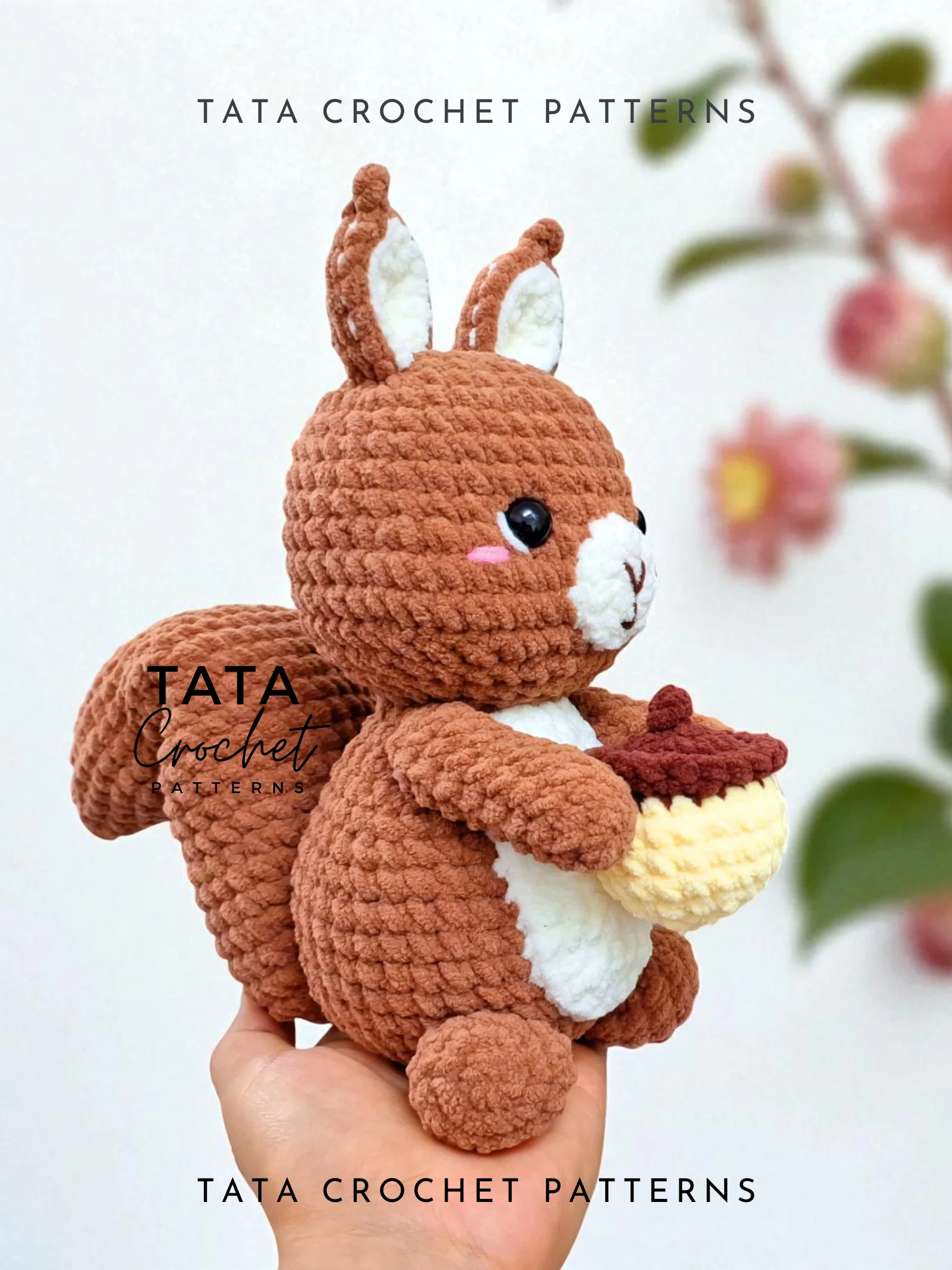 PDF Pattern | Crochet Squirrel Plush Amigurumi | Forest Animal | Cute Toy Gift product image (3)
