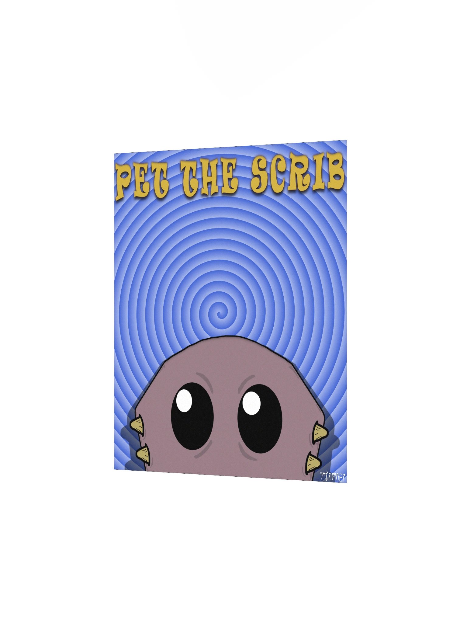 PET THE SCRIB Poster product image (4)