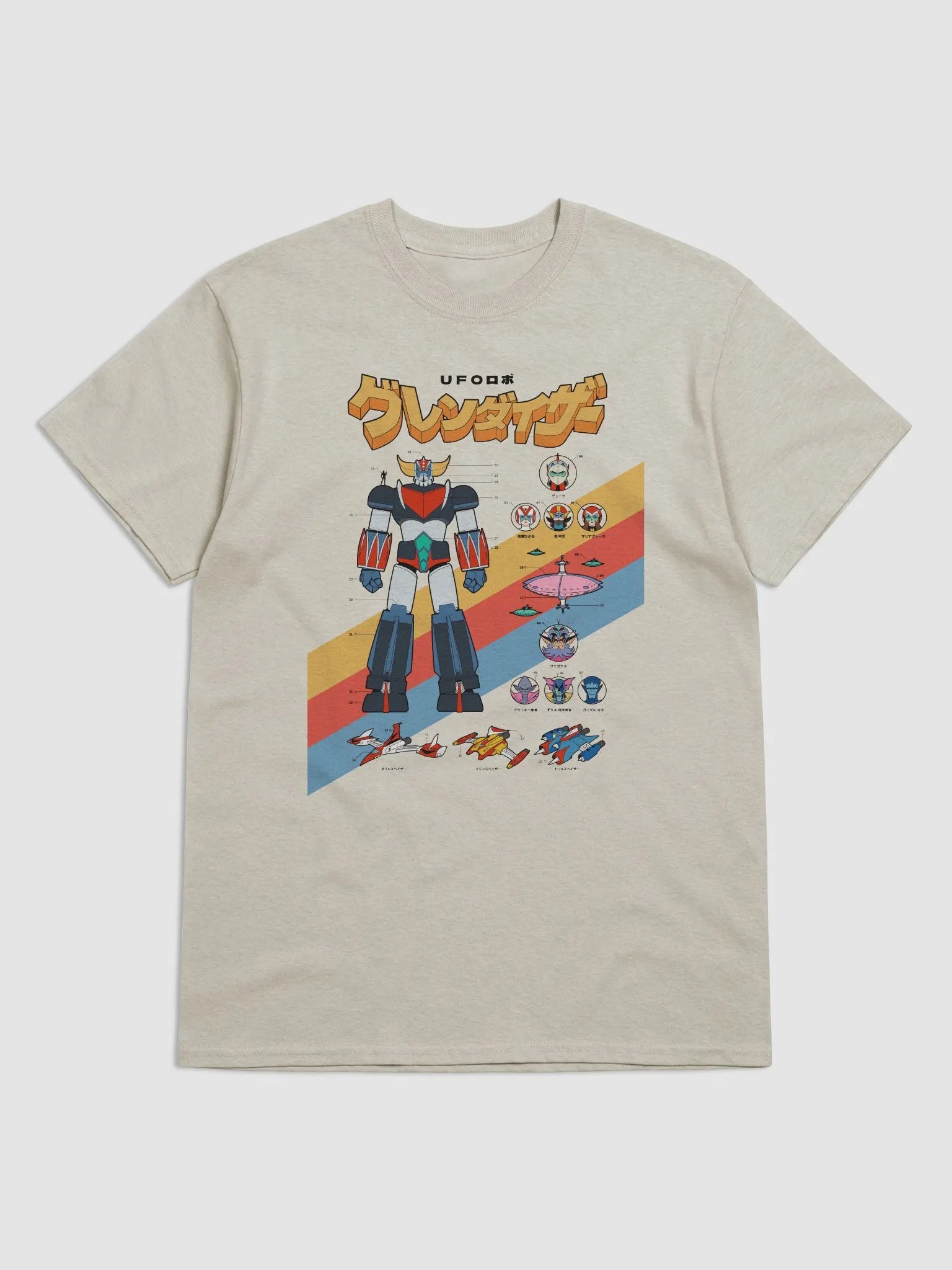 Tshirt | Ufo Robot VHS product image (1)