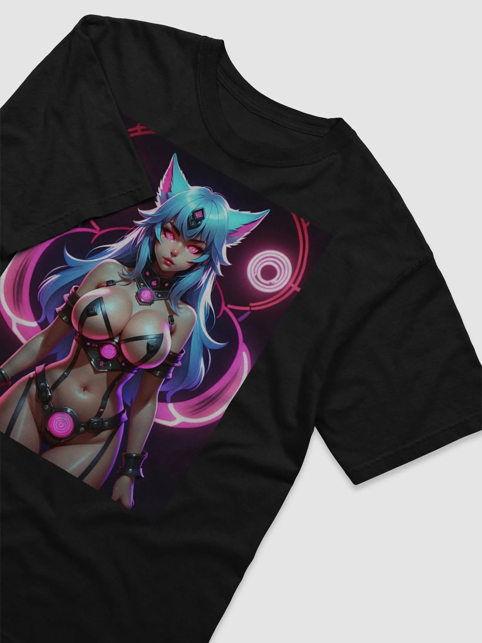 Futuristic Feline Fantasy T-Shirt product image (5)