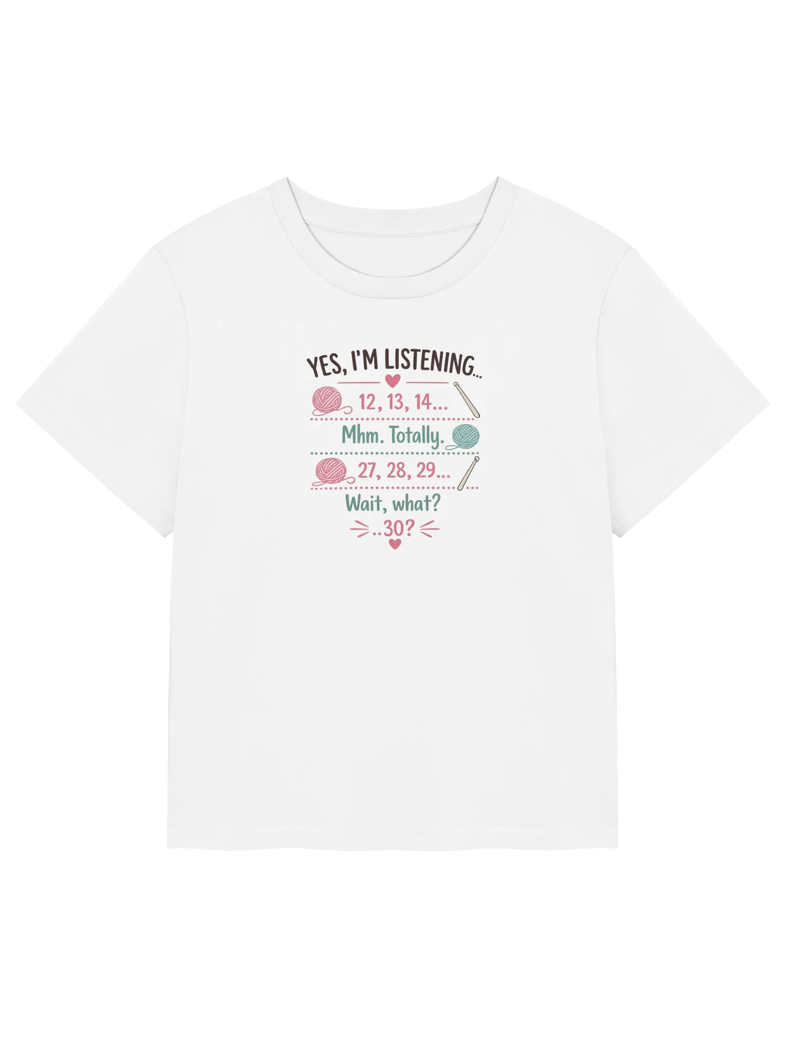Crochet counters Tee product image (2)