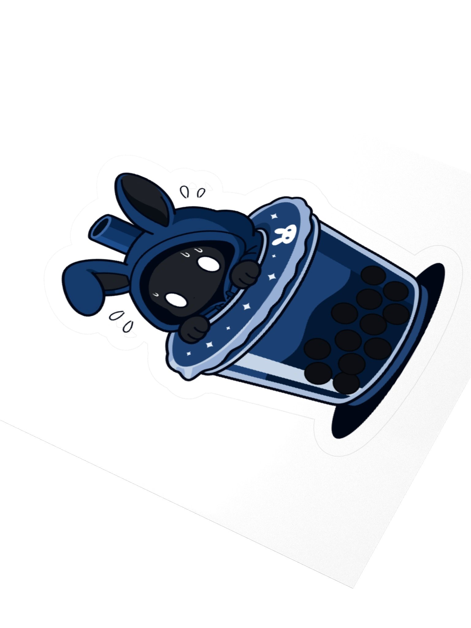 Poochoki Midnight Boba Sticker product image (3)