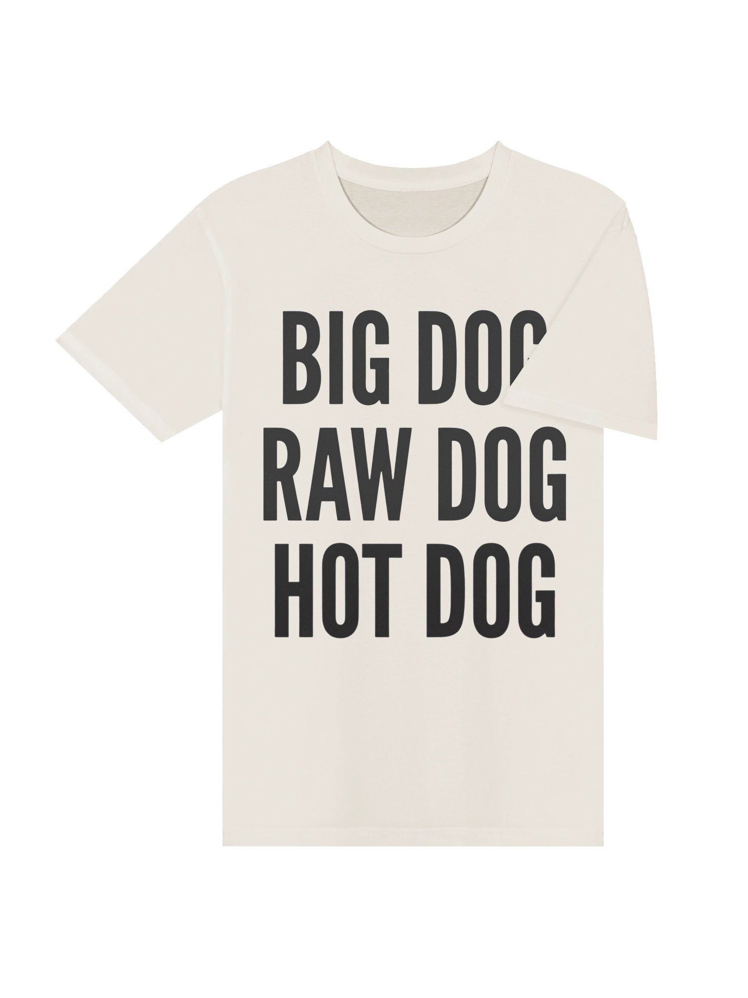 Big Dog Raw Dog Hot Dog T-Shirt | Funny Graphic Tee product image (15)
