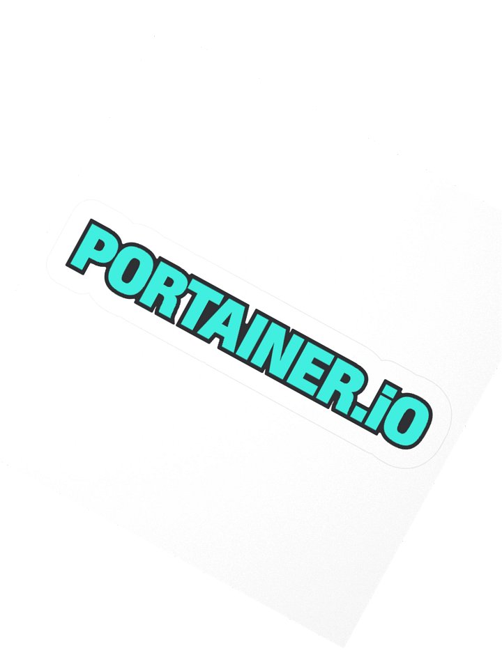 Sticker - Portainer.io Teal product image (2)