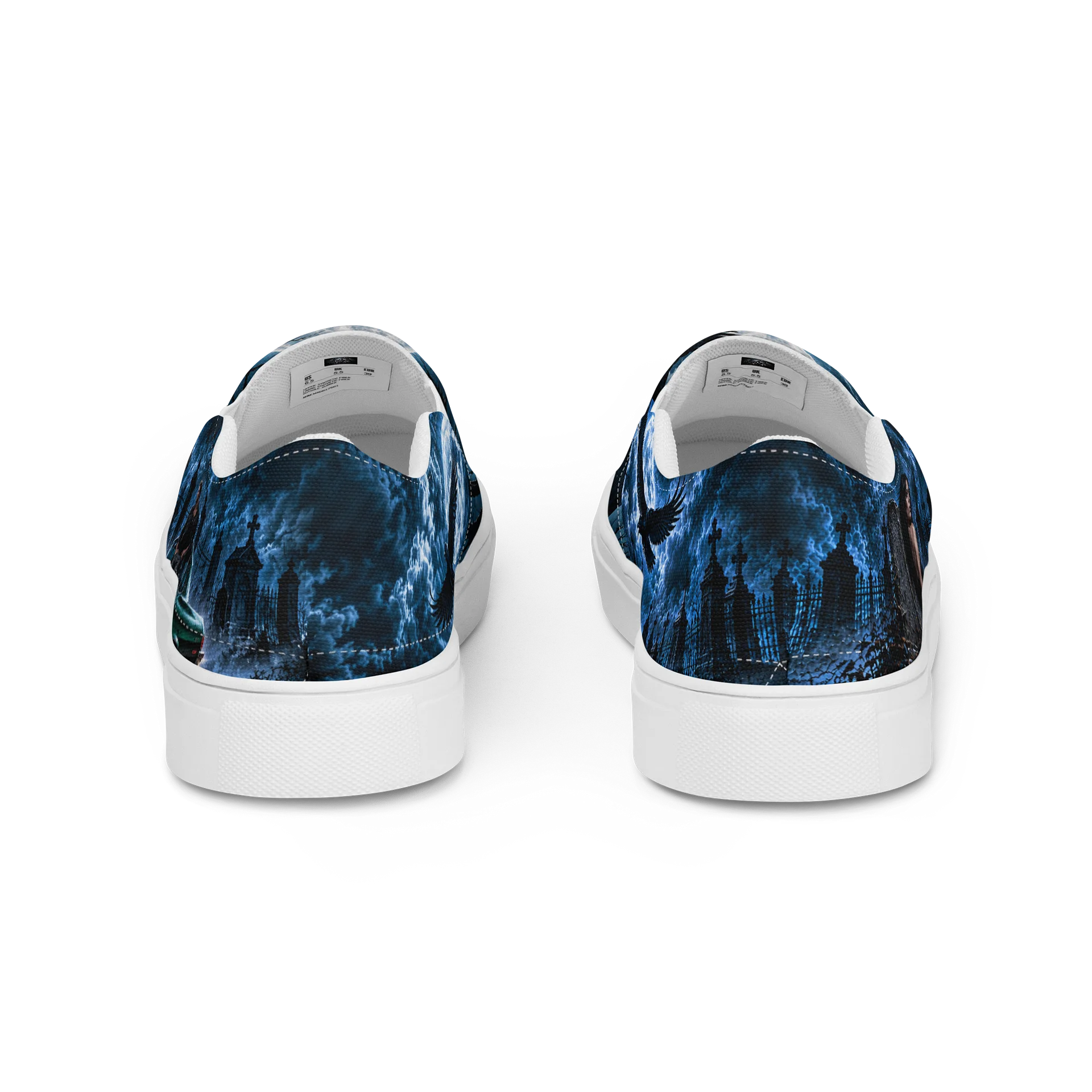 RST Publishing — Sam & Bruce Haunted Cemetery Slip-On Sneakers product image (4)