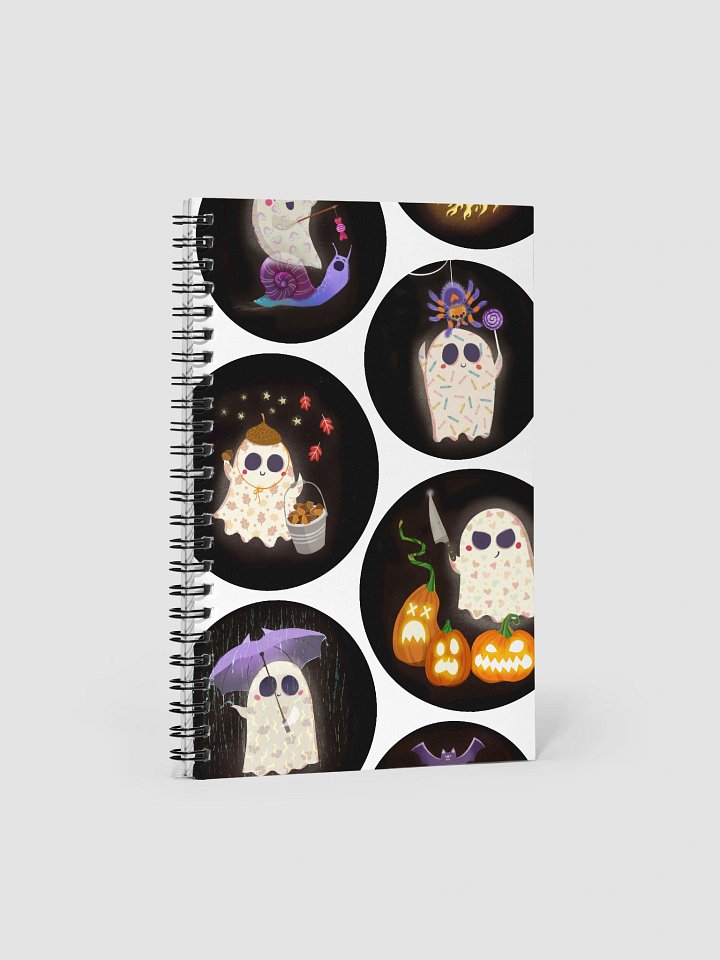 Little Ghosts Spiral Notebook product image (1)
