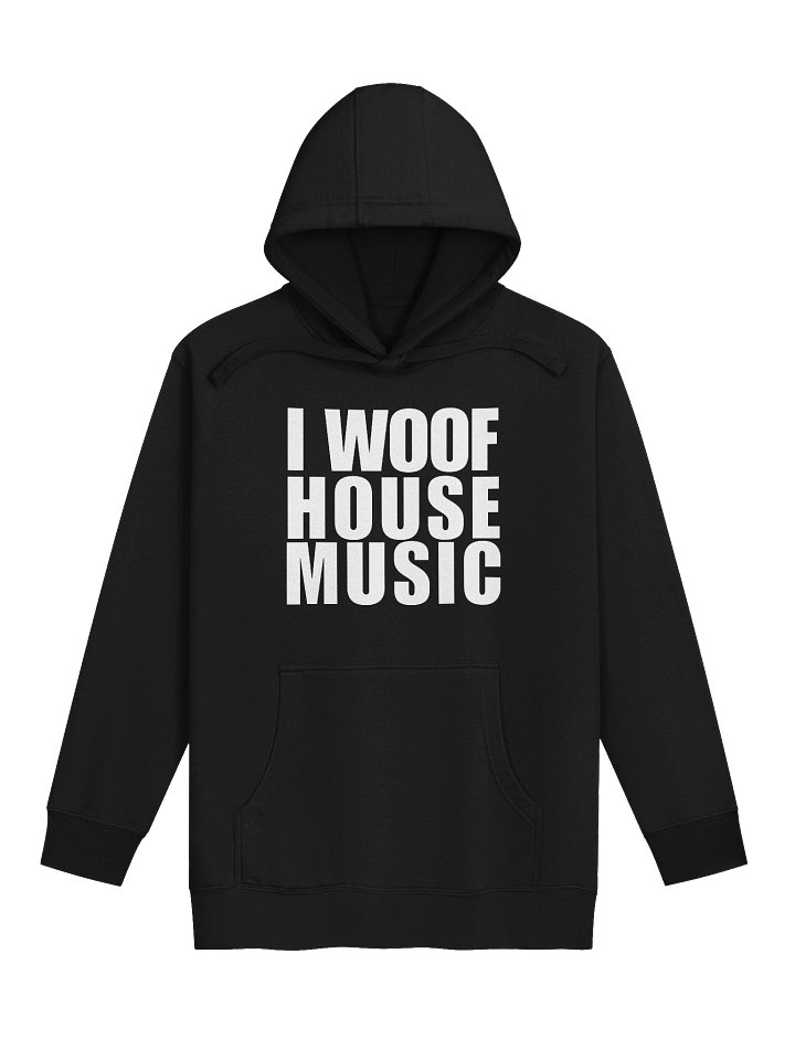 Woof House Music DJ Unisex Hoodie product image (1)
