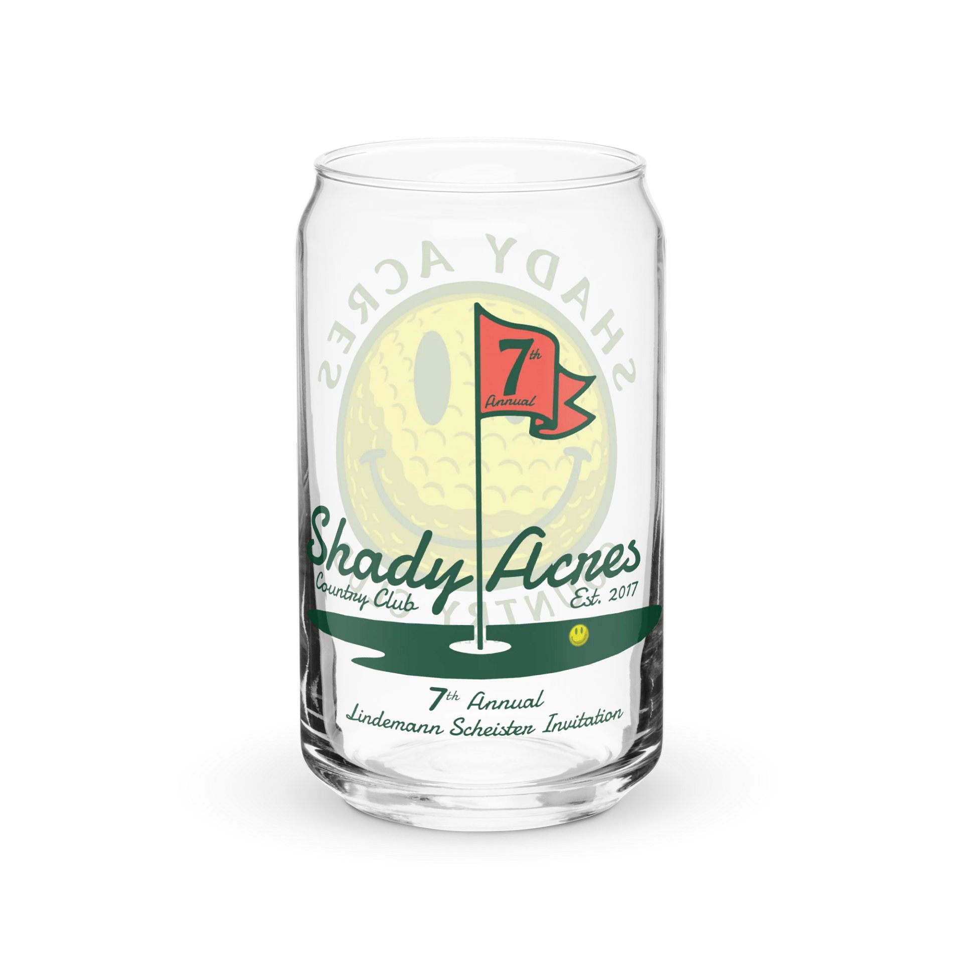 Smiley Golf Classic Can Glass product image (7)