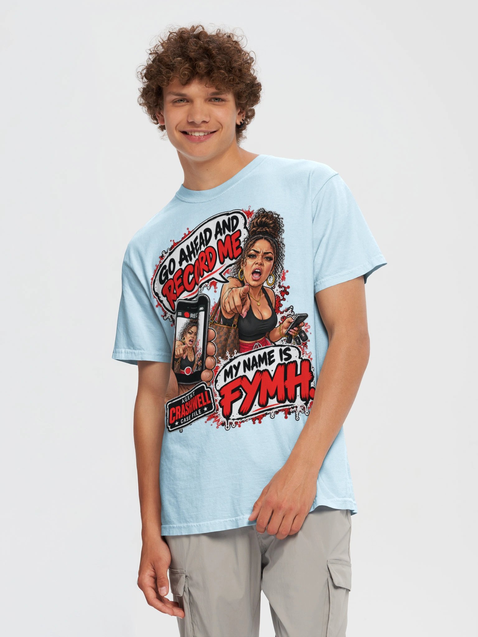 Go ahead and record me tee product image (23)