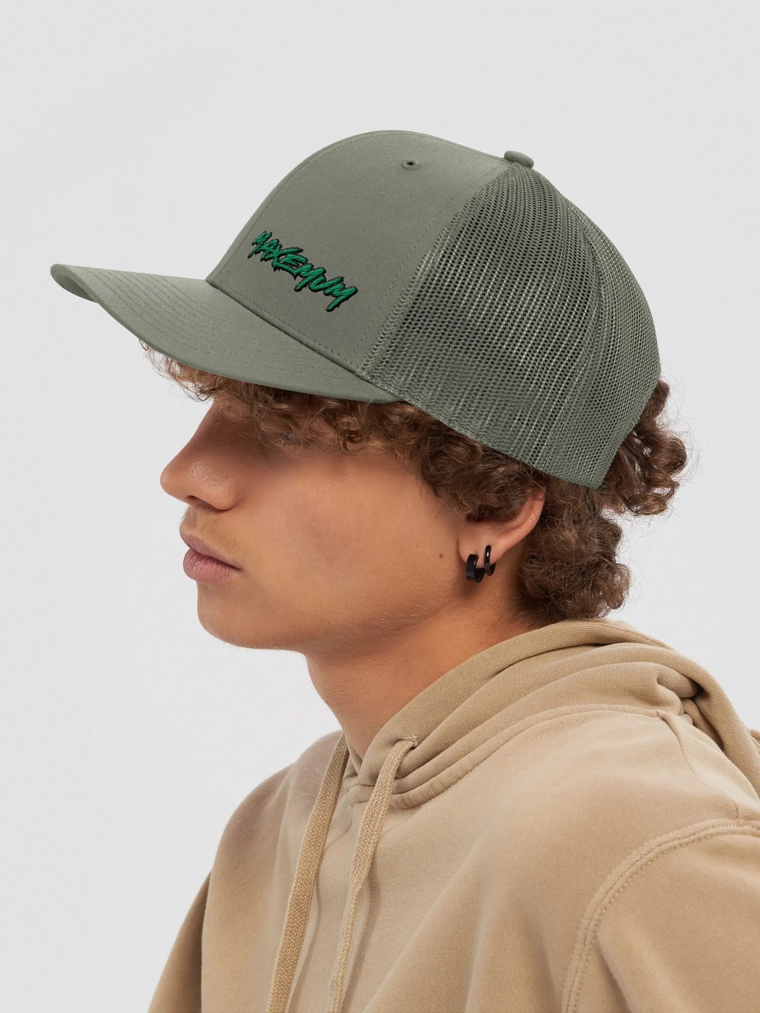 maxemum embroidered trucker hat product image (16)