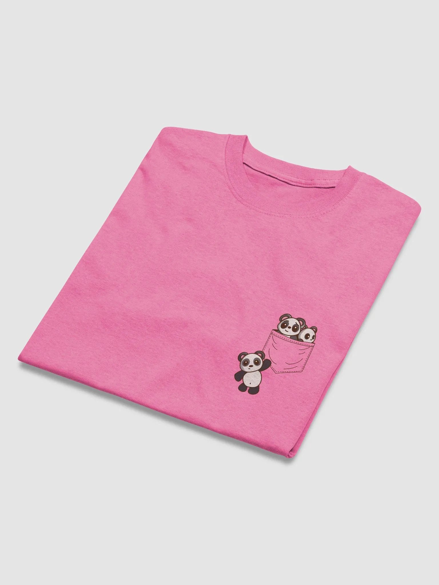 Pocket Of Pandas Heavy T-Shirt product image (4)