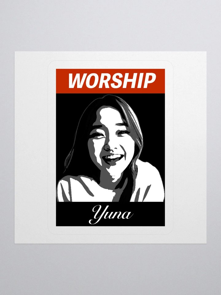 Worship Yuna Sticker product image (1)