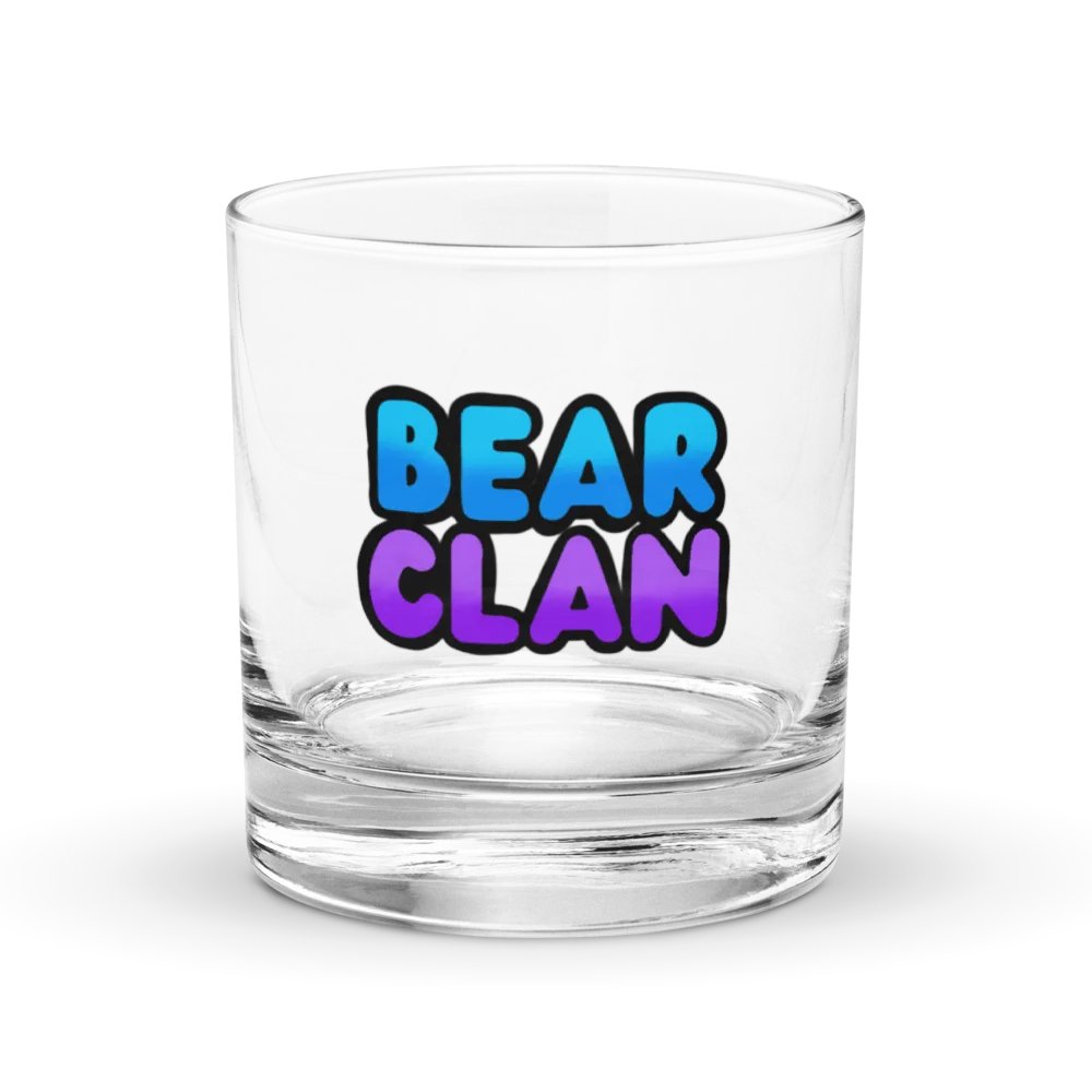 Bear Clan Rocks Glass product image (1)