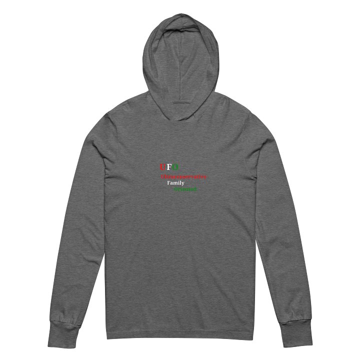 UFO Ultraconservative Family Oriented Hooded Tee product image (2)