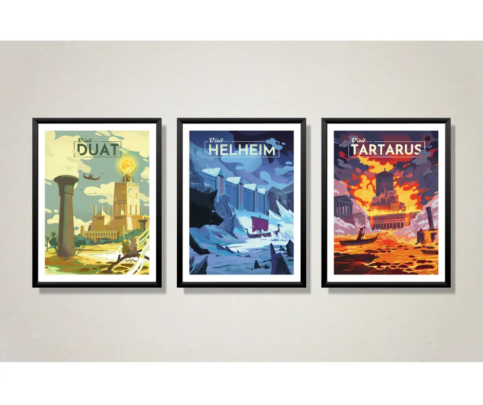 Divine Destinations: Underworld Travel Posters product image (2)
