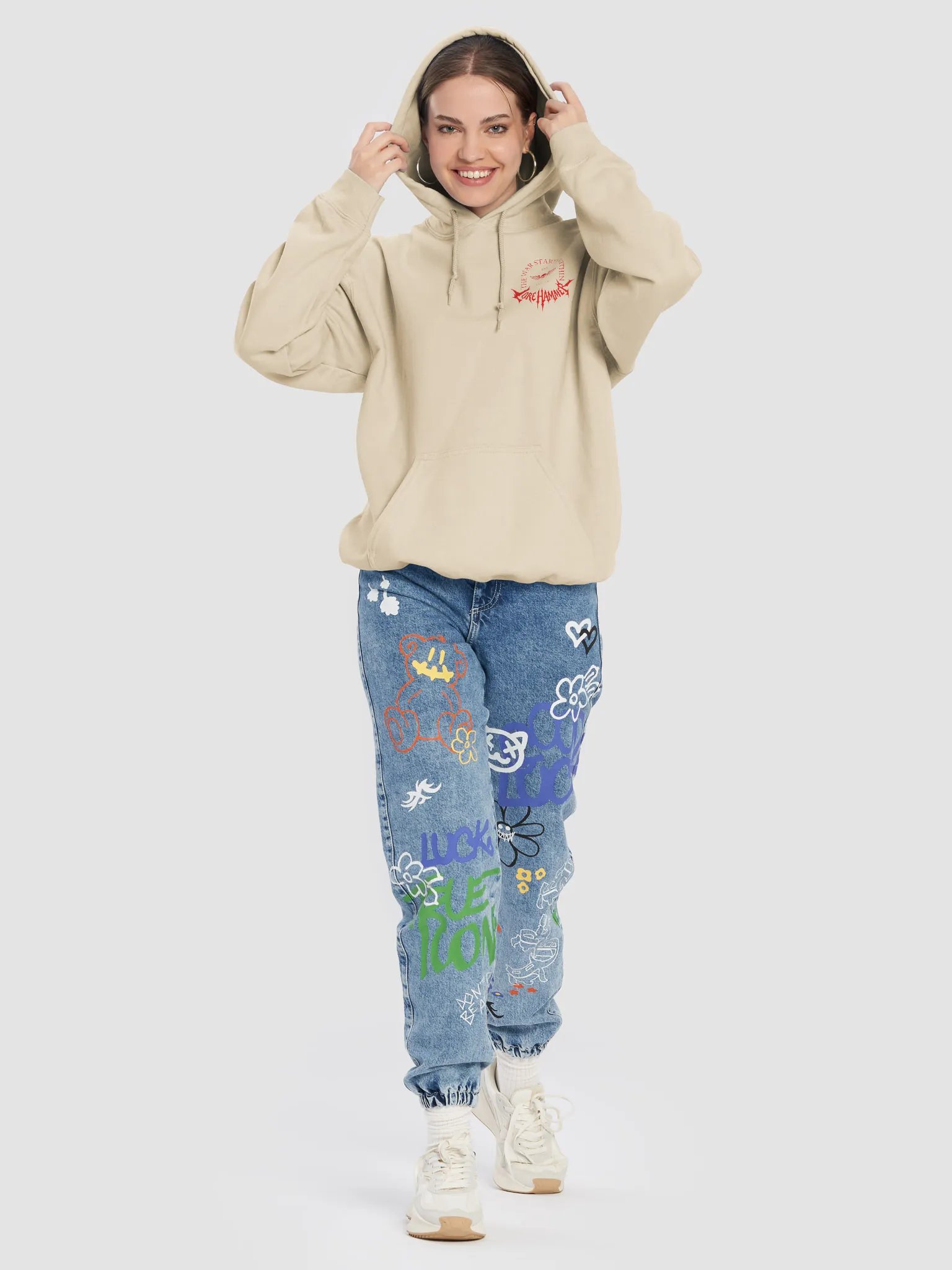 WAR WITHIN DELUXE HOODIE - LIGHT product image (8)
