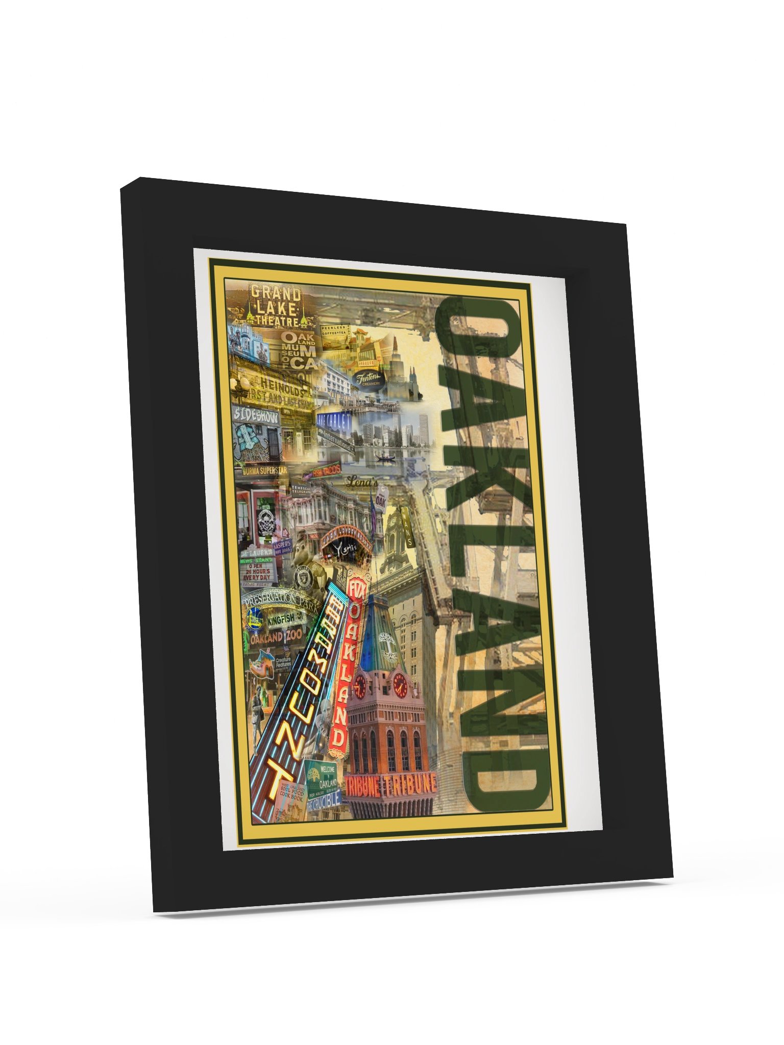 Oakland Celebration Poster - FRAMED product image (4)