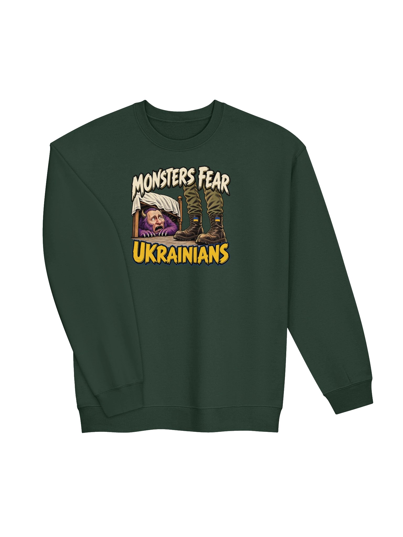 Monsters Fear Ukrainians Sweatshirt product image (19)