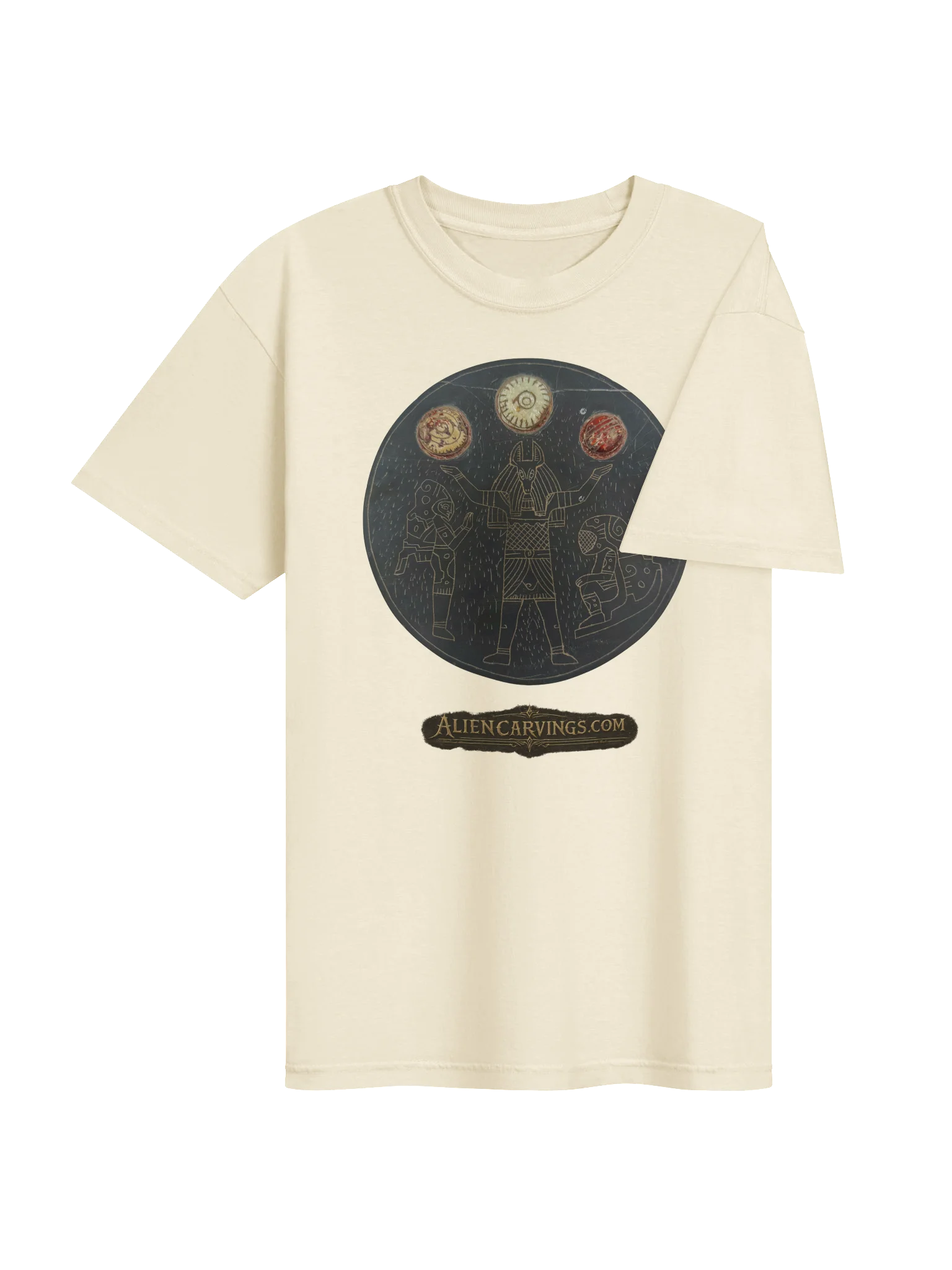 Anubis False Trinity White T-Shirt product image (4)